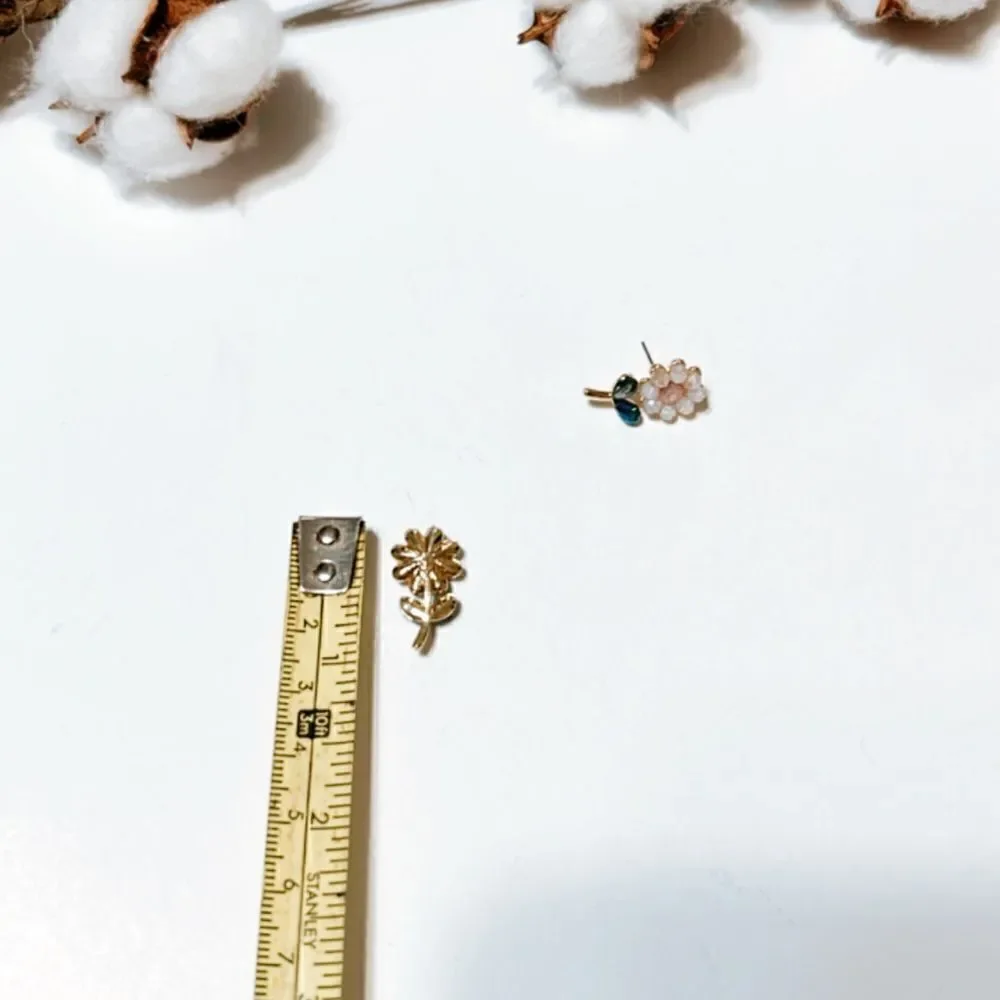 Flower  stud  earrings N33